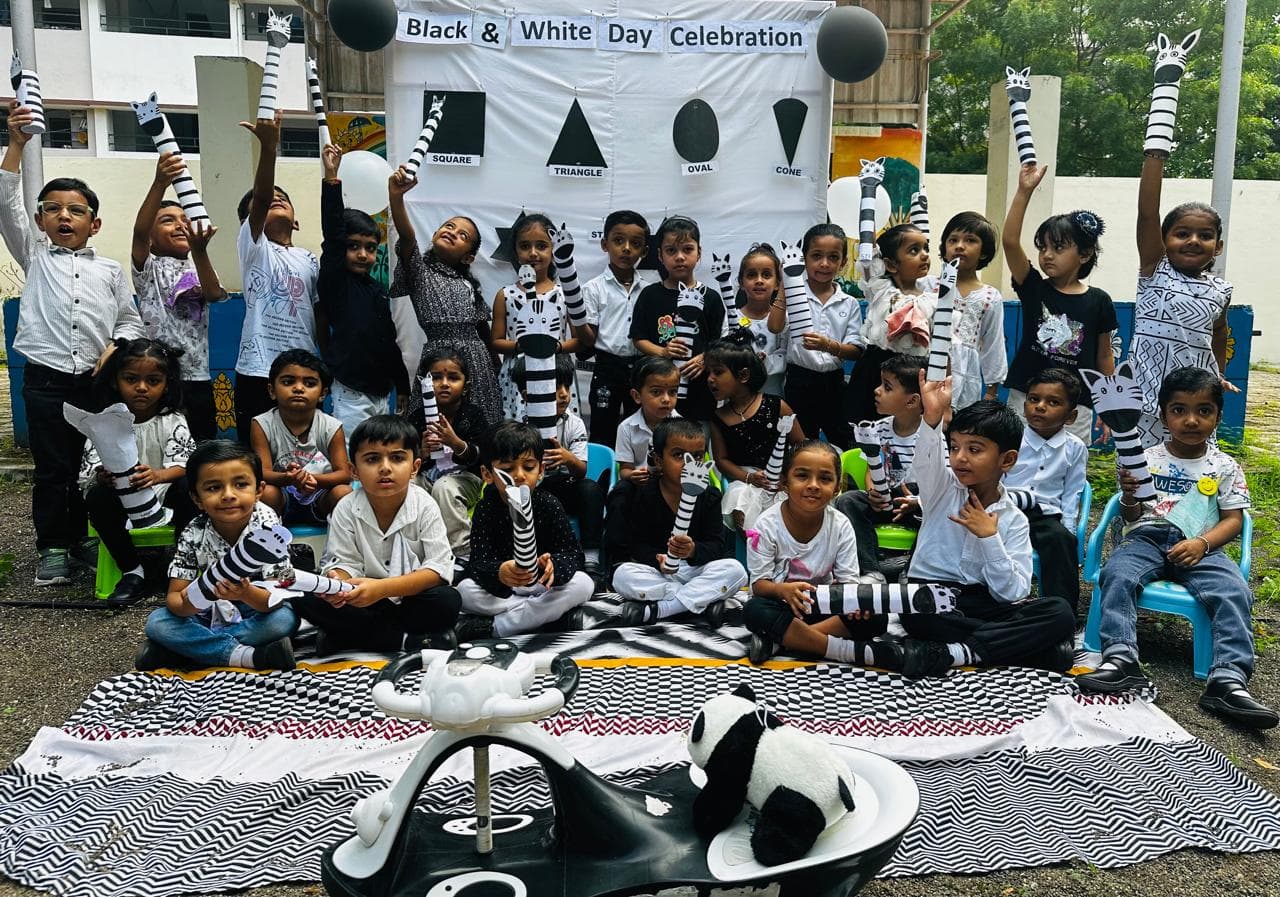 Colour's Celebration – White & Black